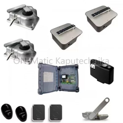 Nice METRO3000 szárnyaskapunyitó motor szett 