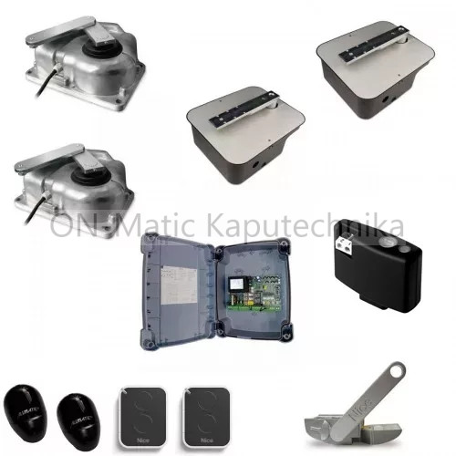 Nice METRO3000 szárnyaskapunyitó motor szett 